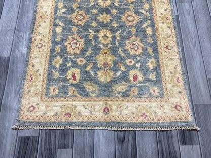 Handmade Fine Quality Chobi Wool Rug  ( 120 CM x 84 CM )SK#1040