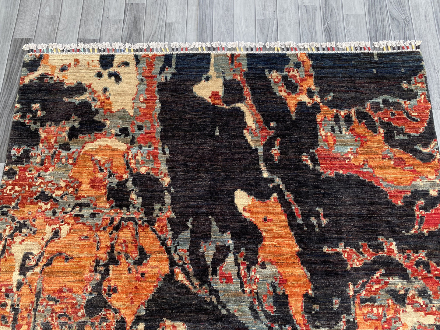 Hand Knotted Modern Wool Rug | 229 CM x 173 CM SK#455