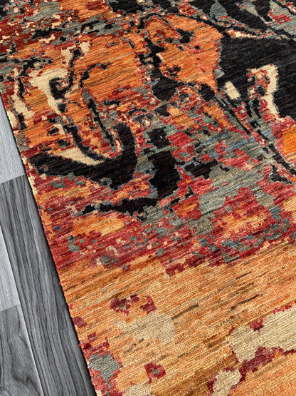 Hand Knotted Modern Wool Rug | 229 CM x 173 CM SK#455