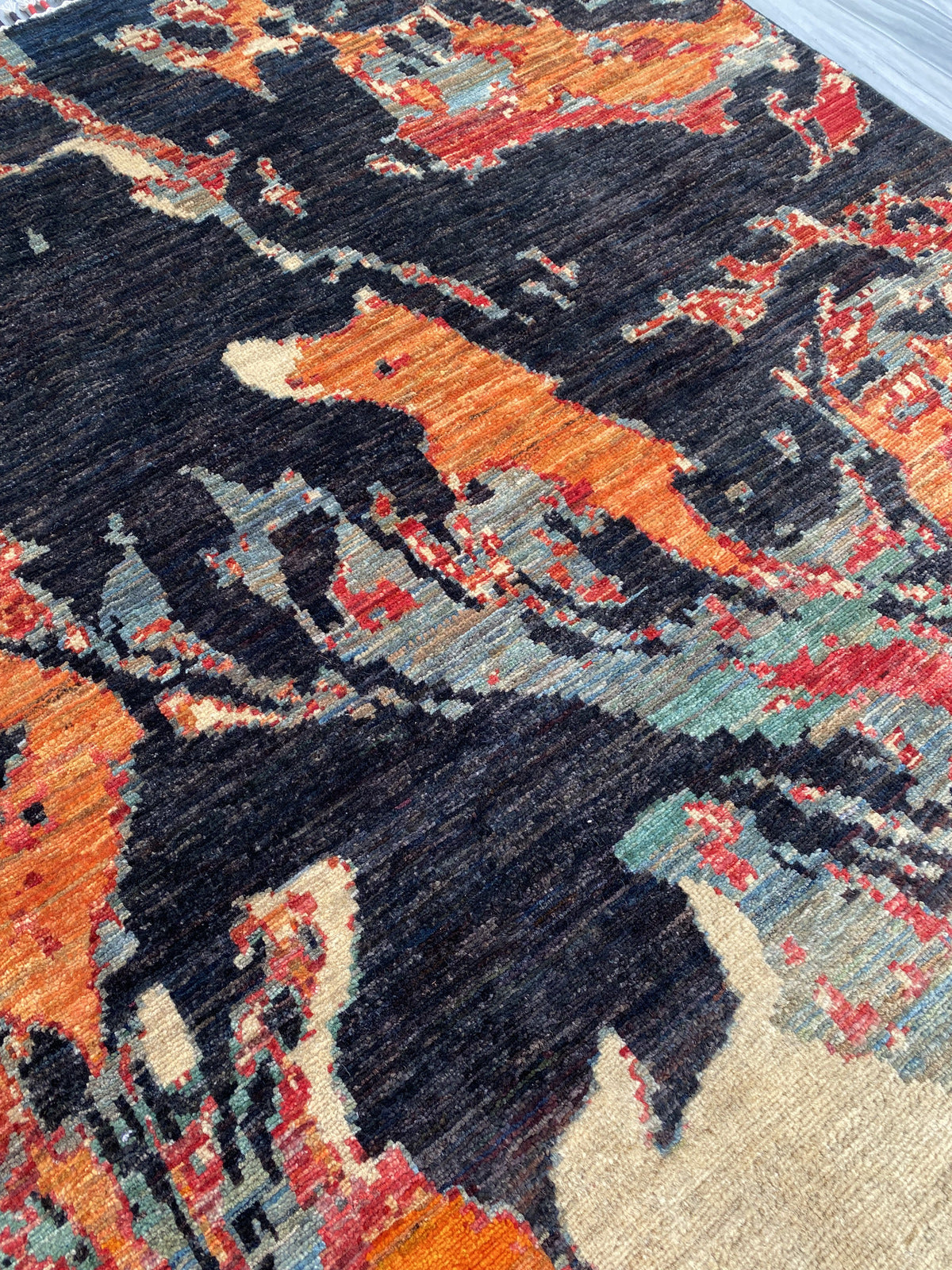 Hand Knotted Modern Wool Rug | 229 CM x 173 CM SK#455