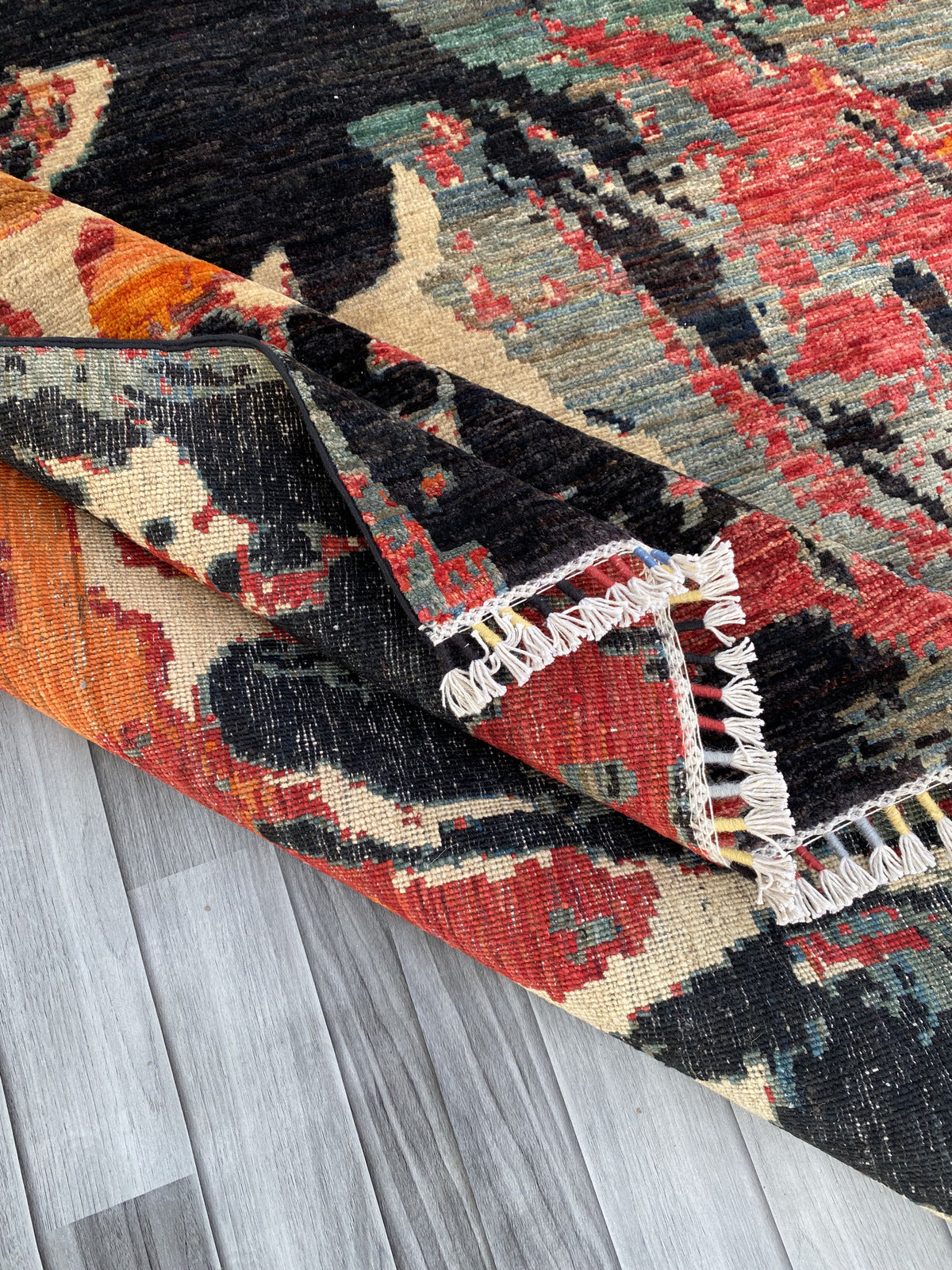 Hand Knotted Modern Wool Rug | 229 CM x 173 CM SK#455