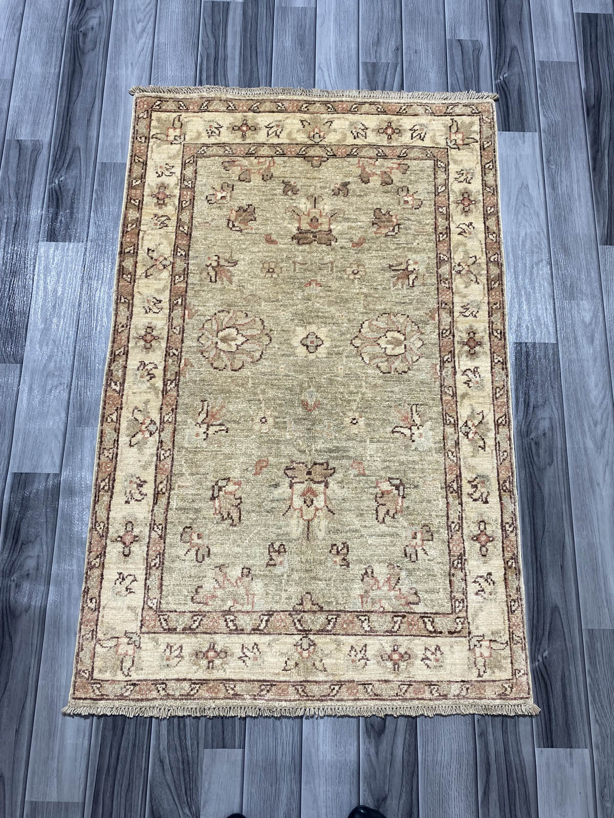 Handmade Fine Quality Chobi Wool Rug  (122 CM x 78 CM ) SK#1042