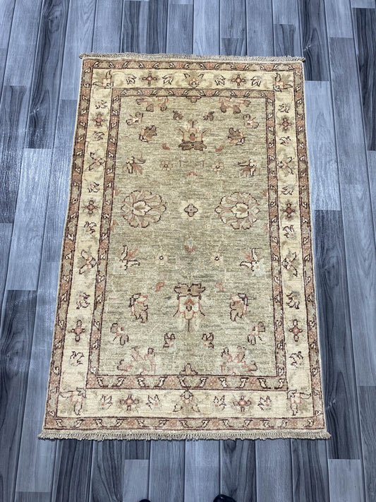 Handmade Fine Quality Chobi Wool Rug  (122 CM x 78 CM ) SK#1042
