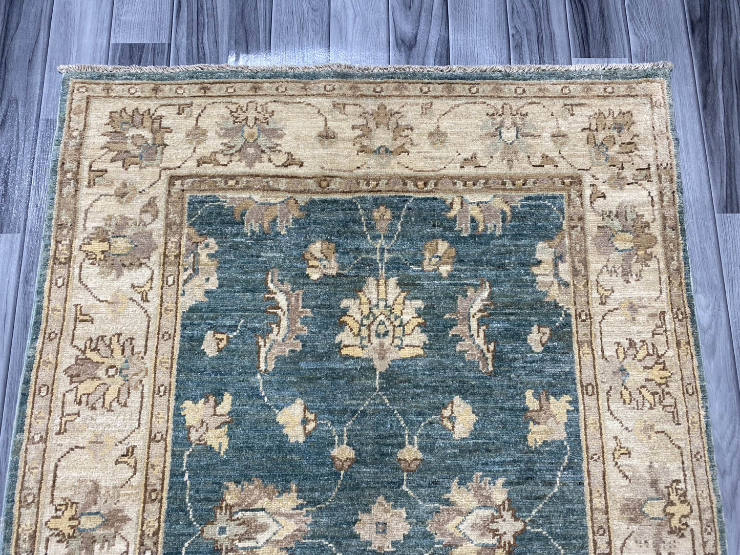 Handmade Fine Quality Chobi Wool Rug  (135 CM x 97 CM ) SK#1043