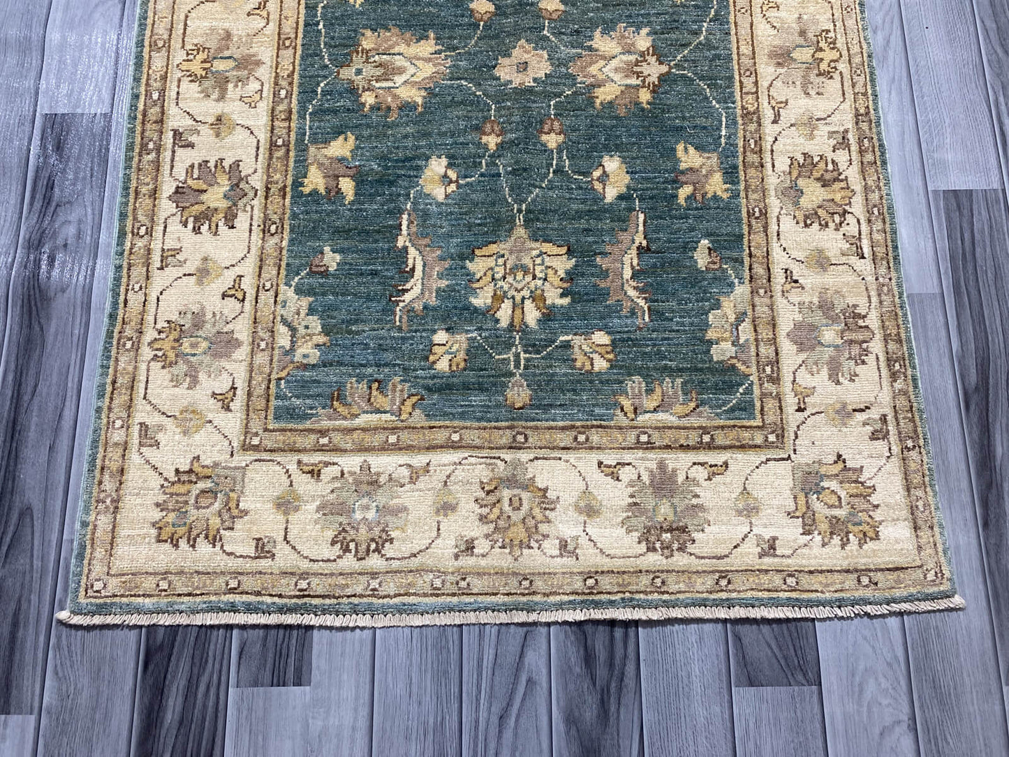 Handmade Fine Quality Chobi Wool Rug  (135 CM x 97 CM ) SK#1043
