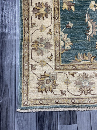 Handmade Fine Quality Chobi Wool Rug  (135 CM x 97 CM ) SK#1043