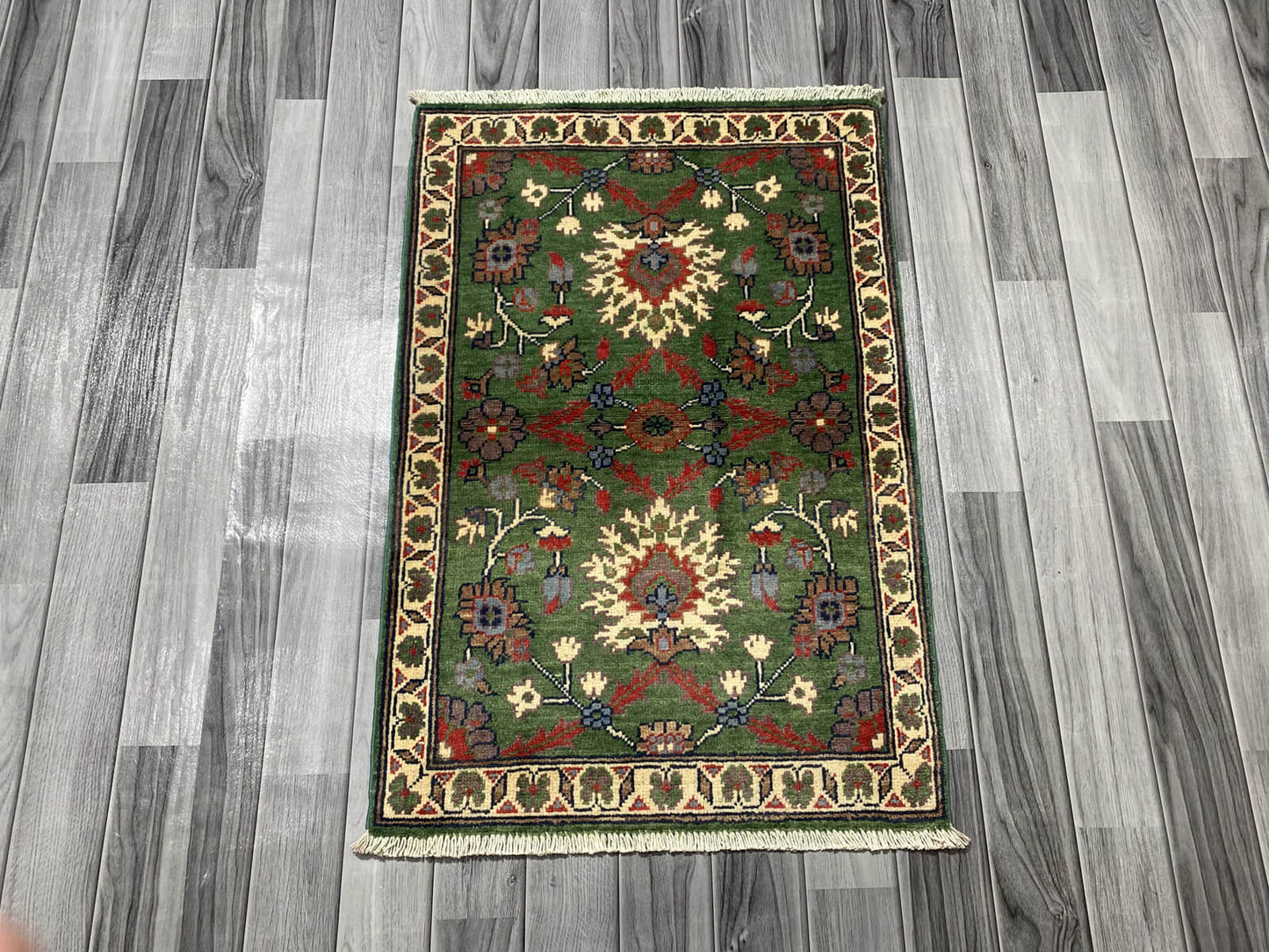 Handmade Chobi  Rug ( 94 CM x 63 CM ) SK#1046