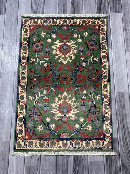 Handmade Chobi  Rug ( 94 CM x 63 CM ) SK#1046