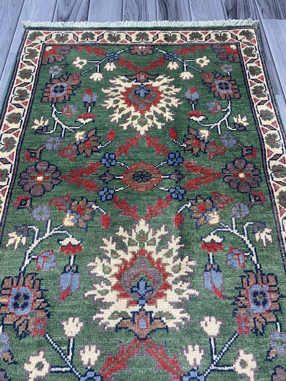 Handmade Chobi  Rug ( 94 CM x 63 CM ) SK#1046