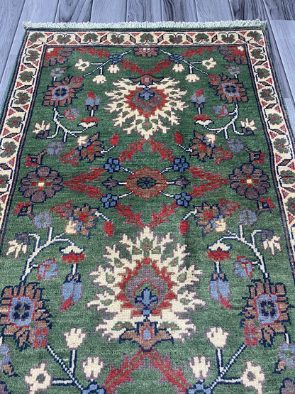 Handmade Chobi  Rug ( 94 CM x 63 CM ) SK#1046