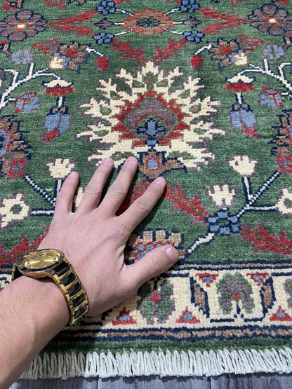Handmade Chobi  Rug ( 94 CM x 63 CM ) SK#1046
