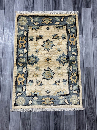 Handmade Chobi  Rug ( 92 CM x 63 CM ) SK#1047