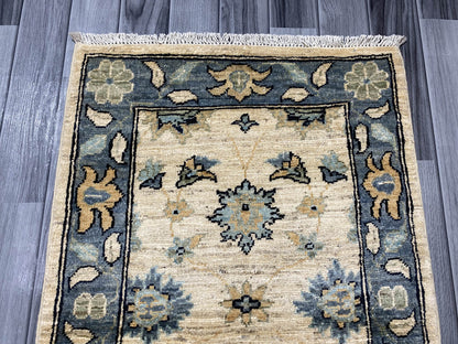 Handmade Chobi  Rug ( 92 CM x 63 CM ) SK#1047