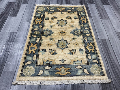 Handmade Chobi  Rug ( 92 CM x 63 CM ) SK#1047