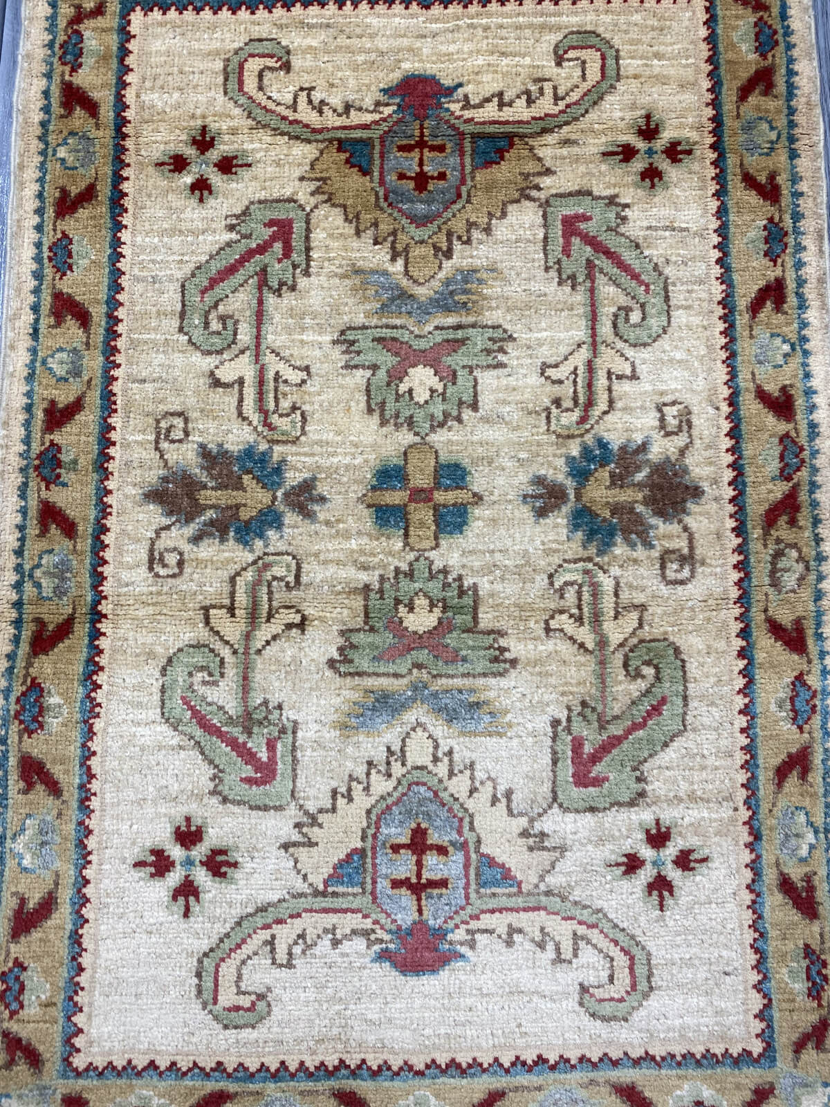 Handmade Chobi  Rug ( 91 CM x 60 CM ) SK#1048