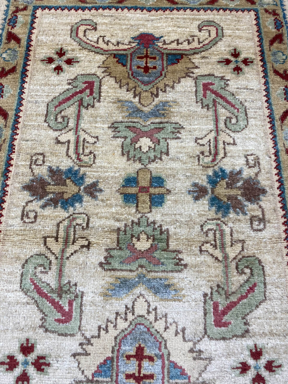 Handmade Chobi  Rug ( 91 CM x 60 CM ) SK#1048