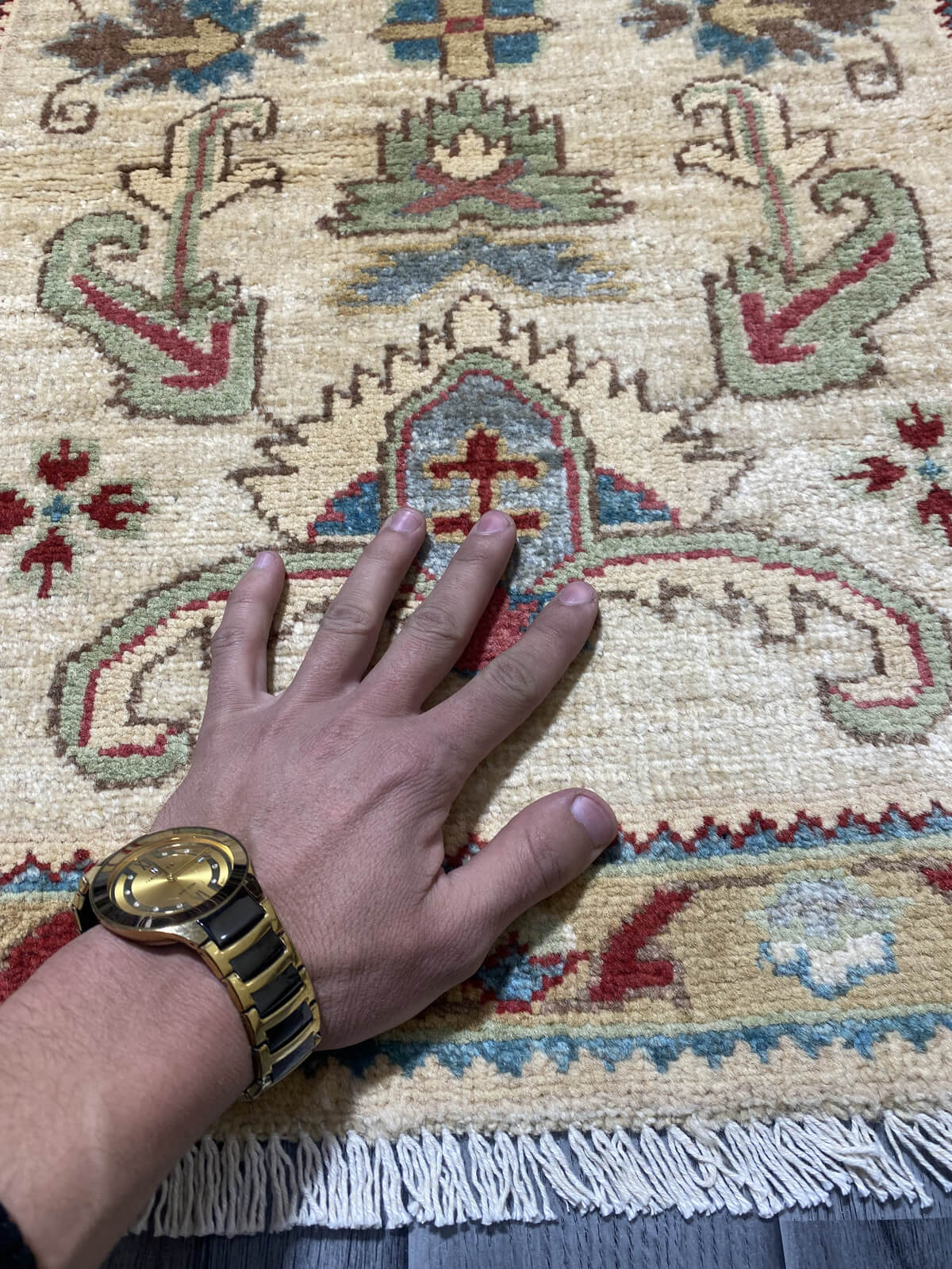 Handmade Chobi  Rug ( 91 CM x 60 CM ) SK#1048