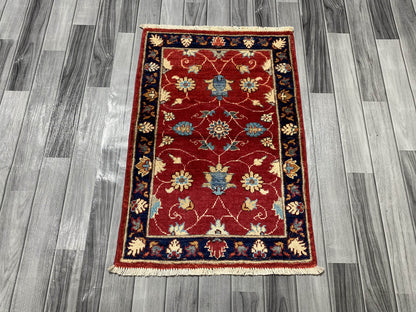Handmade Chobi  Rug ( 91 CM x 62 CM ) SK#1049