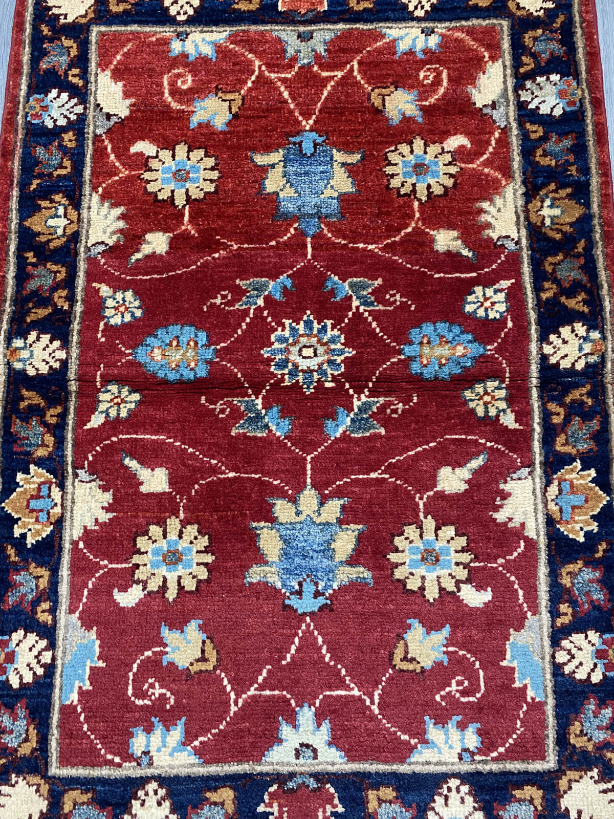 Handmade Chobi  Rug ( 91 CM x 62 CM ) SK#1049