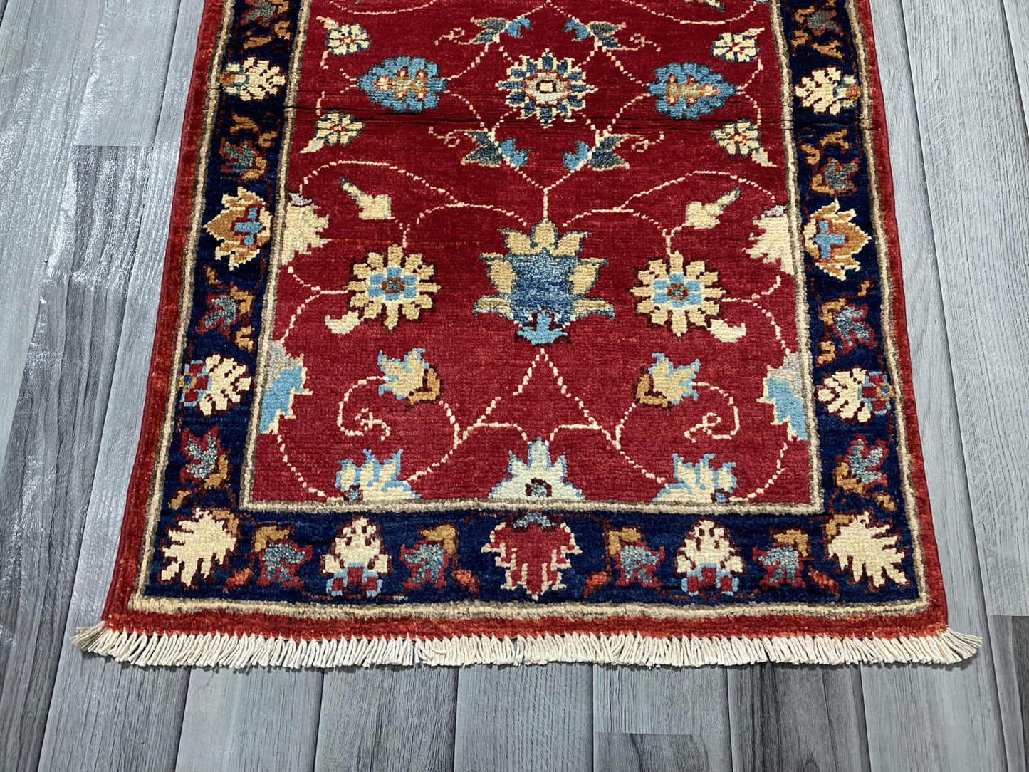 Handmade Chobi  Rug ( 91 CM x 62 CM ) SK#1049