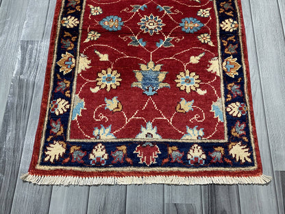 Handmade Chobi  Rug ( 91 CM x 62 CM ) SK#1049