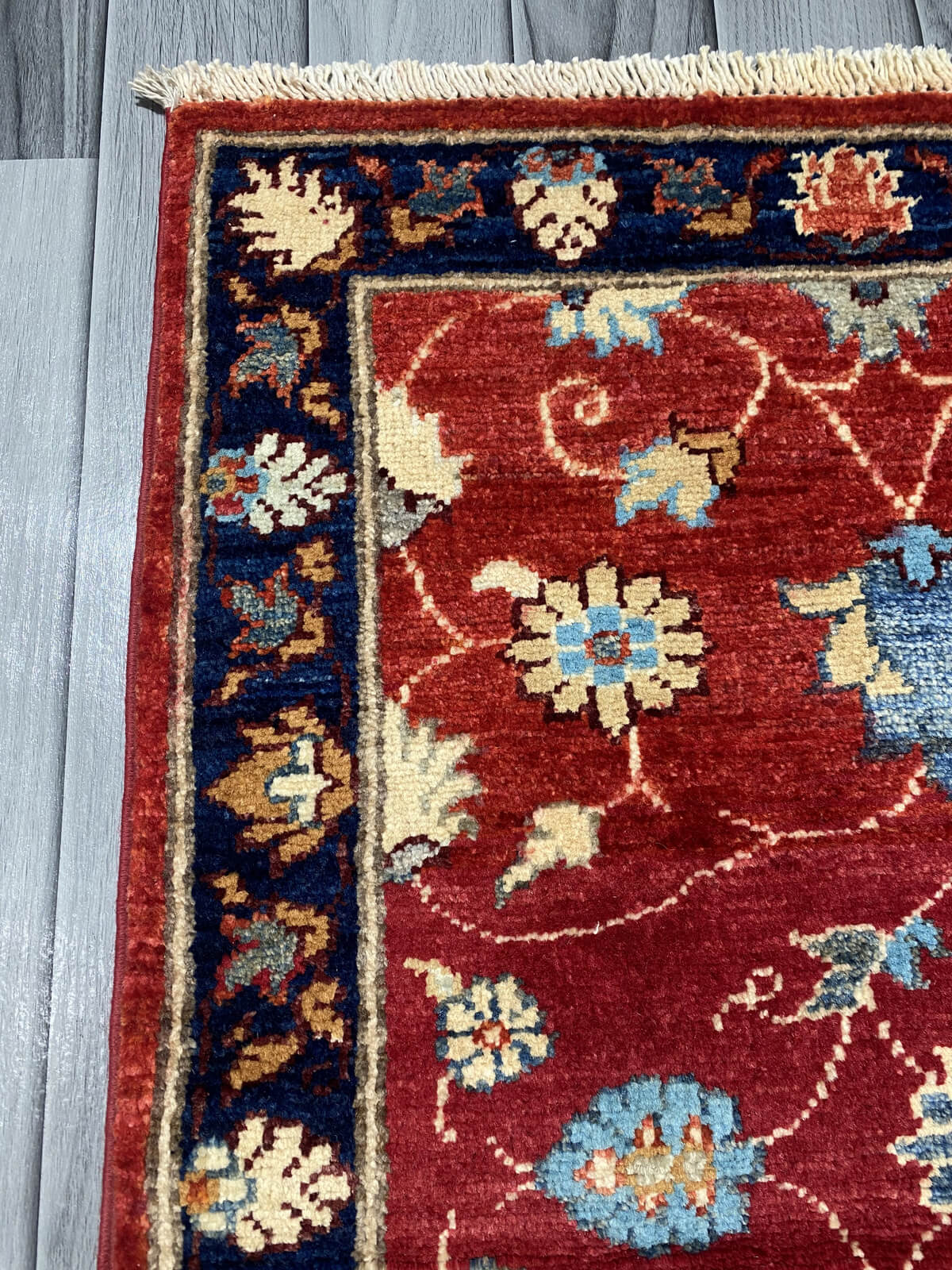 Handmade Chobi  Rug ( 91 CM x 62 CM ) SK#1049