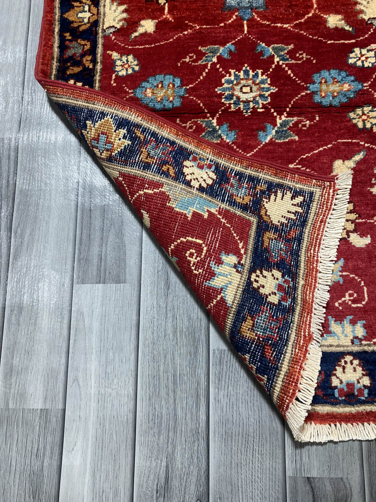 Handmade Chobi  Rug ( 91 CM x 62 CM ) SK#1049