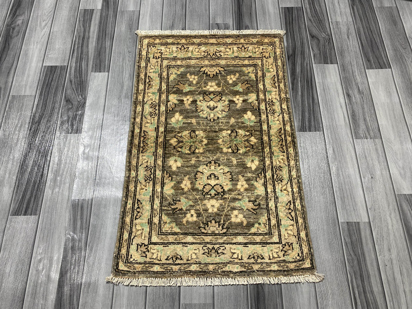 Handmade Chobi  Rug ( 92 CM x 58 CM ) SK#1050