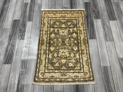 Handmade Chobi  Rug ( 92 CM x 58 CM ) SK#1050