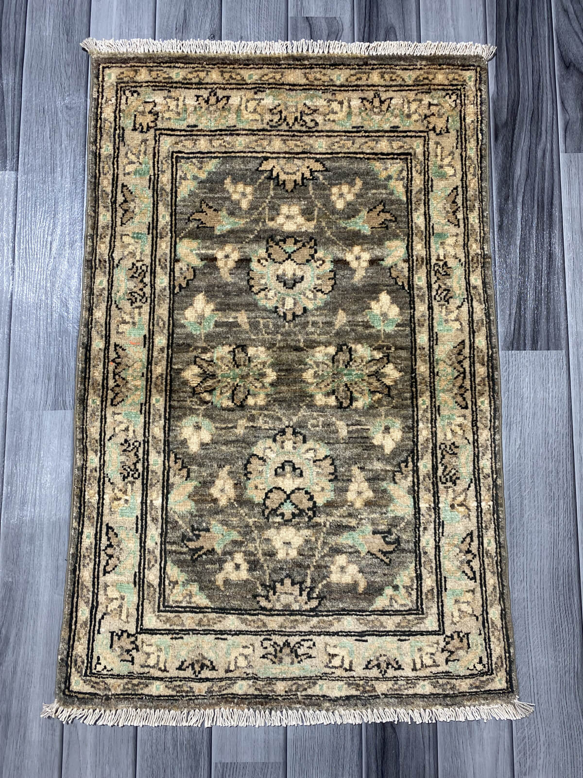 Handmade Chobi  Rug ( 92 CM x 58 CM ) SK#1050
