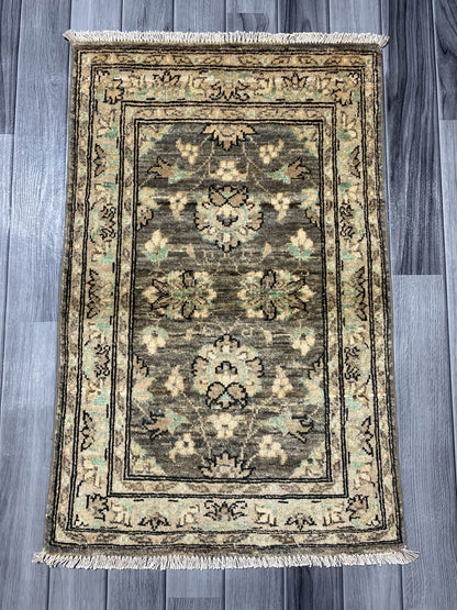 Handmade Chobi  Rug ( 92 CM x 58 CM ) SK#1050