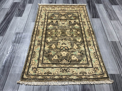 Handmade Chobi  Rug ( 92 CM x 58 CM ) SK#1050