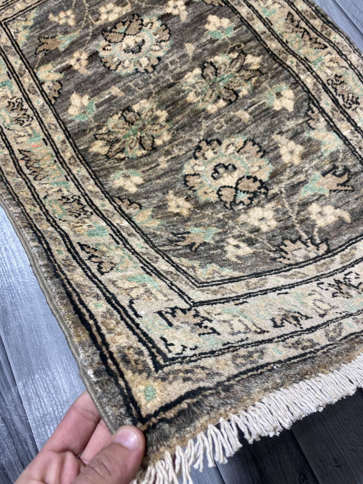 Handmade Chobi  Rug ( 92 CM x 58 CM ) SK#1050