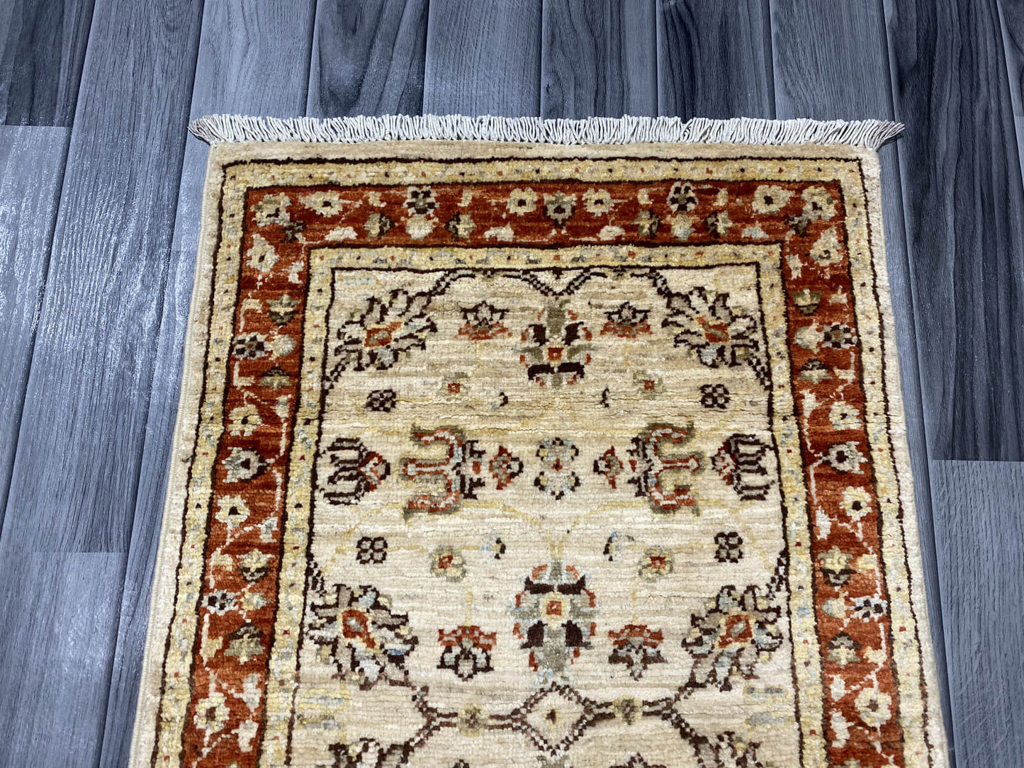 Handmade Chobi  Rug ( 88 CM x 55 CM ) SK#1051
