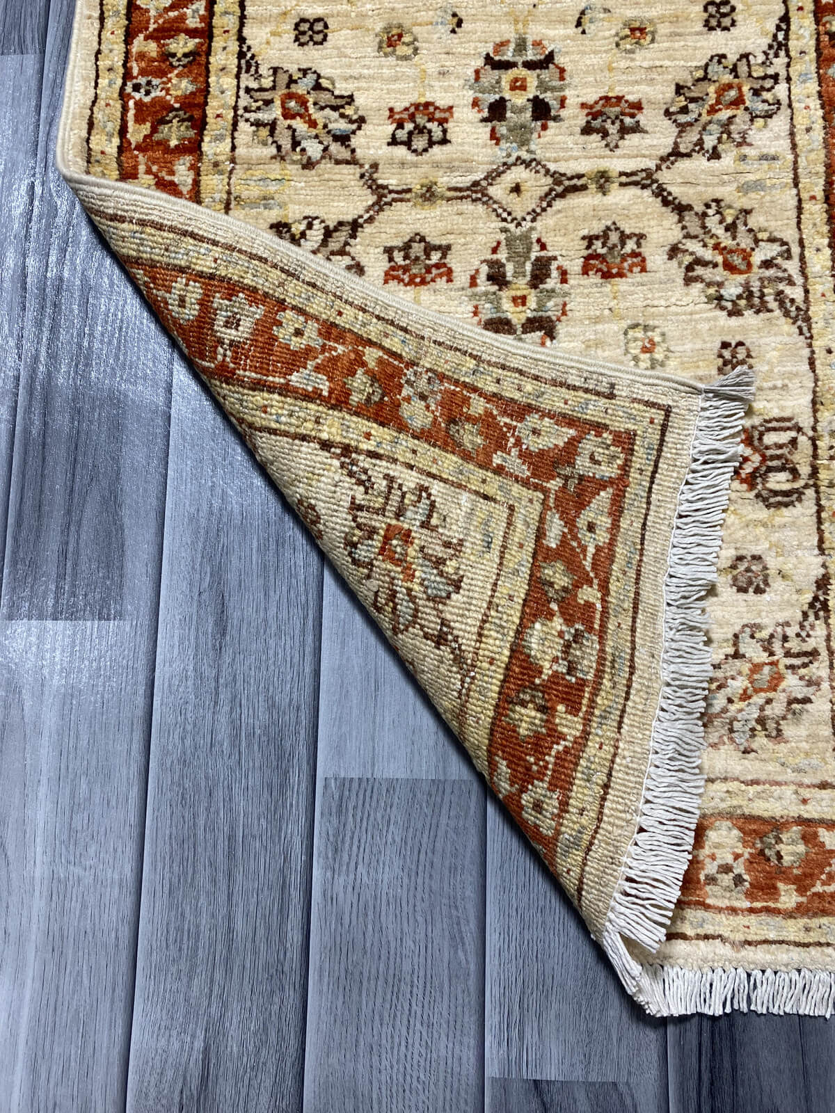 Handmade Chobi  Rug ( 88 CM x 55 CM ) SK#1051