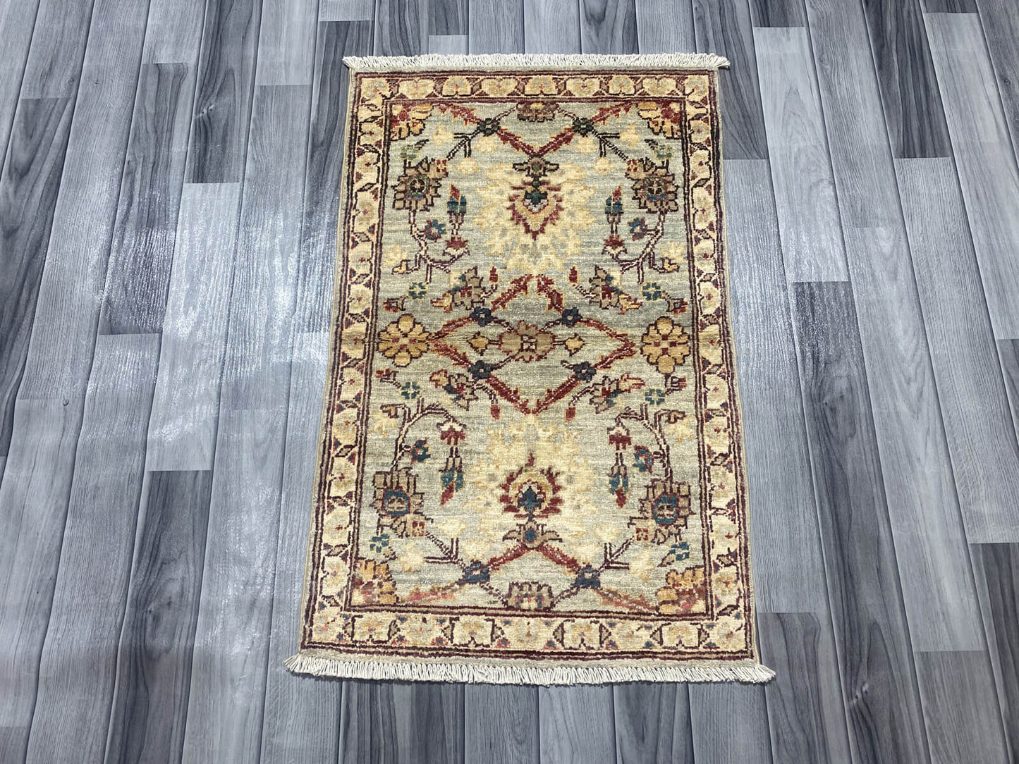Handmade Chobi Pictorial Rug ( 96 CM x 60 CM ) SK#1052