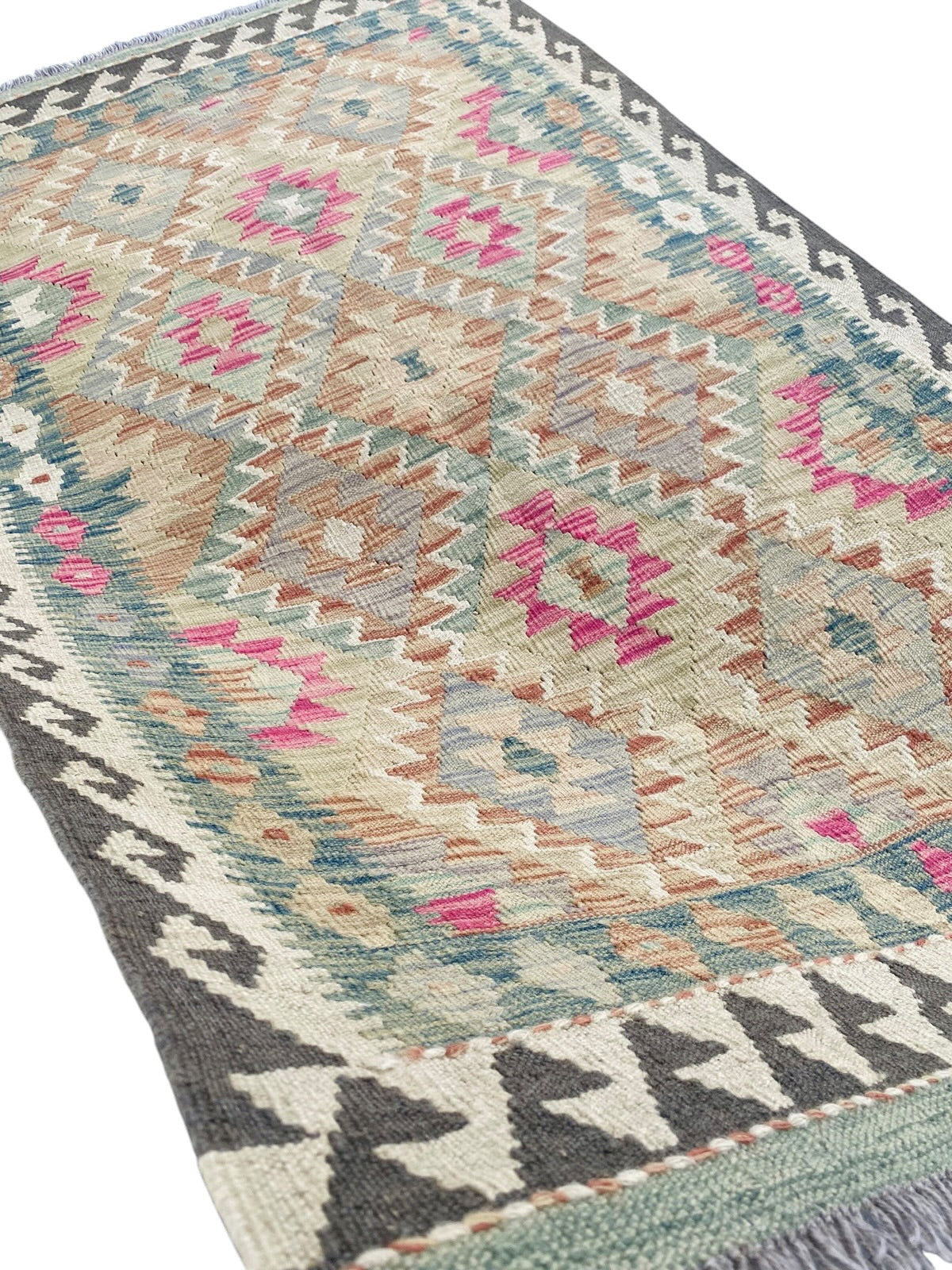 Handmade Afghan Chobi Kilim Rug 162  CM x  96 CM SK#1298