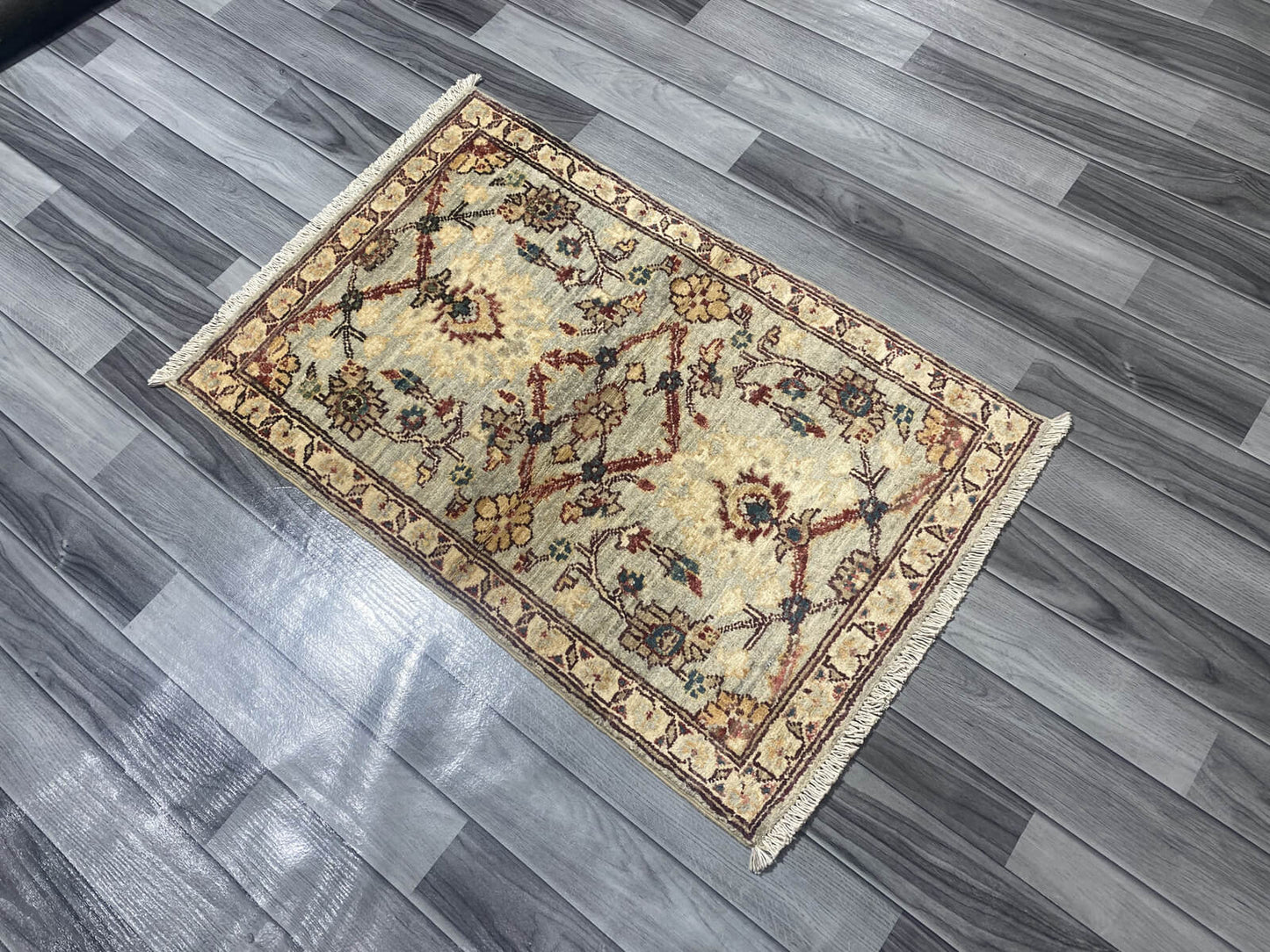 Handmade Chobi Pictorial Rug ( 96 CM x 60 CM ) SK#1052