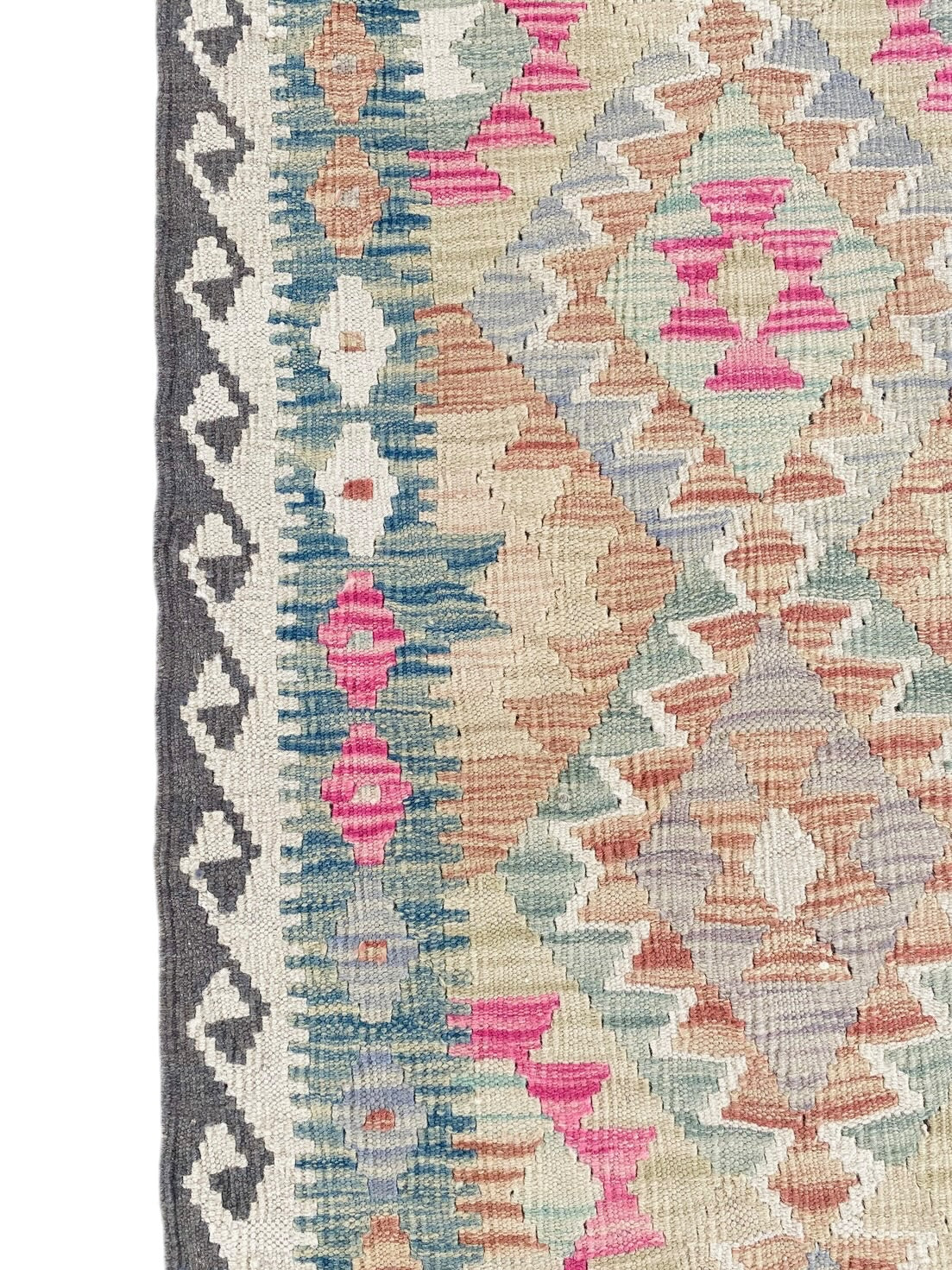 Handmade Afghan Chobi Kilim Rug 162  CM x  96 CM SK#1298