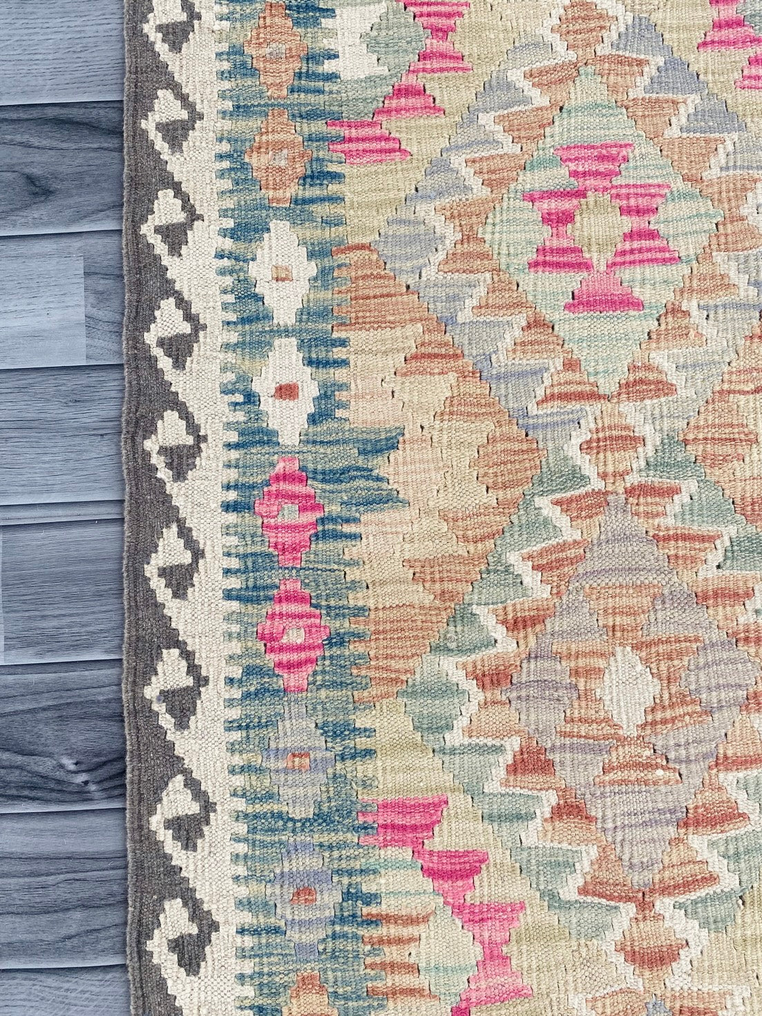 Handmade Afghan Chobi Kilim Rug 162  CM x  96 CM ( SS # 121 )