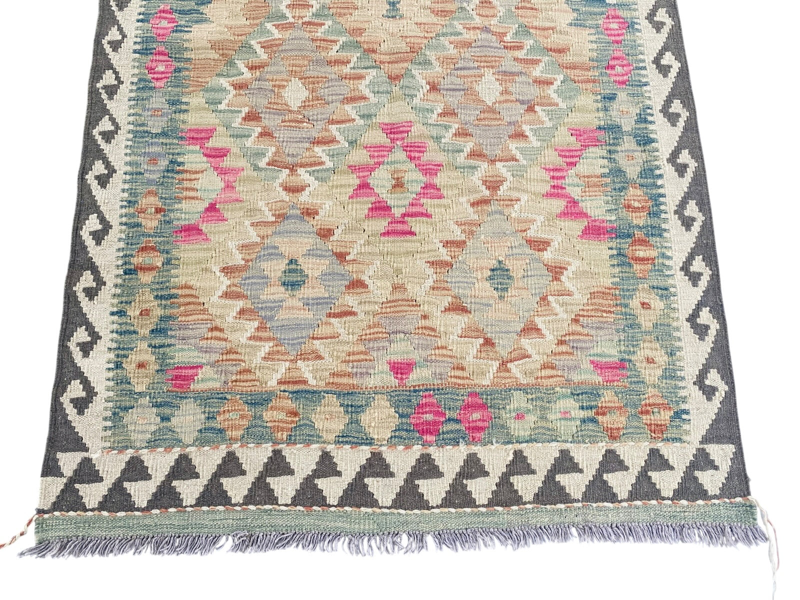Handmade Afghan Chobi Kilim Rug 162  CM x  96 CM SK#1298