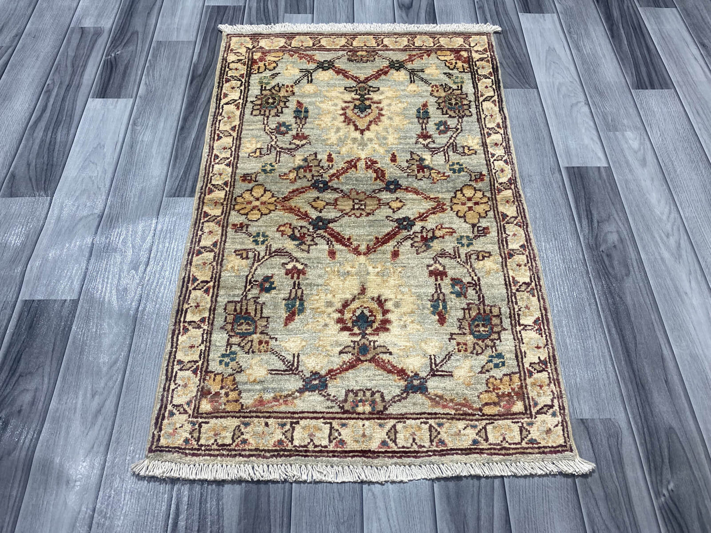 Handmade Chobi Pictorial Rug ( 96 CM x 60 CM ) SK#1052