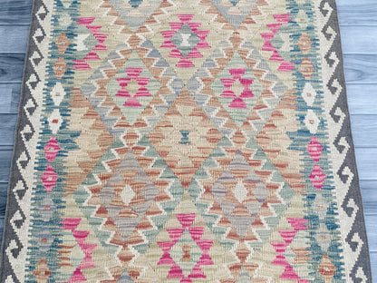 Handmade Afghan Chobi Kilim Rug 162  CM x  96 CM ( SS # 121 )