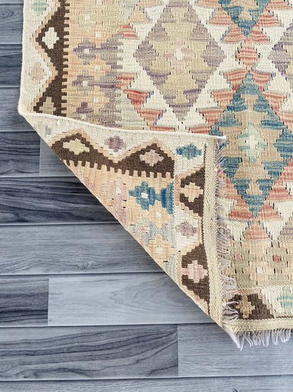 Handmade Afghan Chobi Kilim Rug 155 CM x  98 CM ( SS # 120)