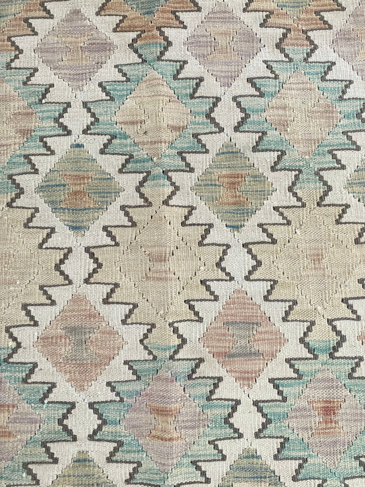 Handmade Afghan Chobi Kilim Rug 144 CM x  106 CM ( SS # 119)