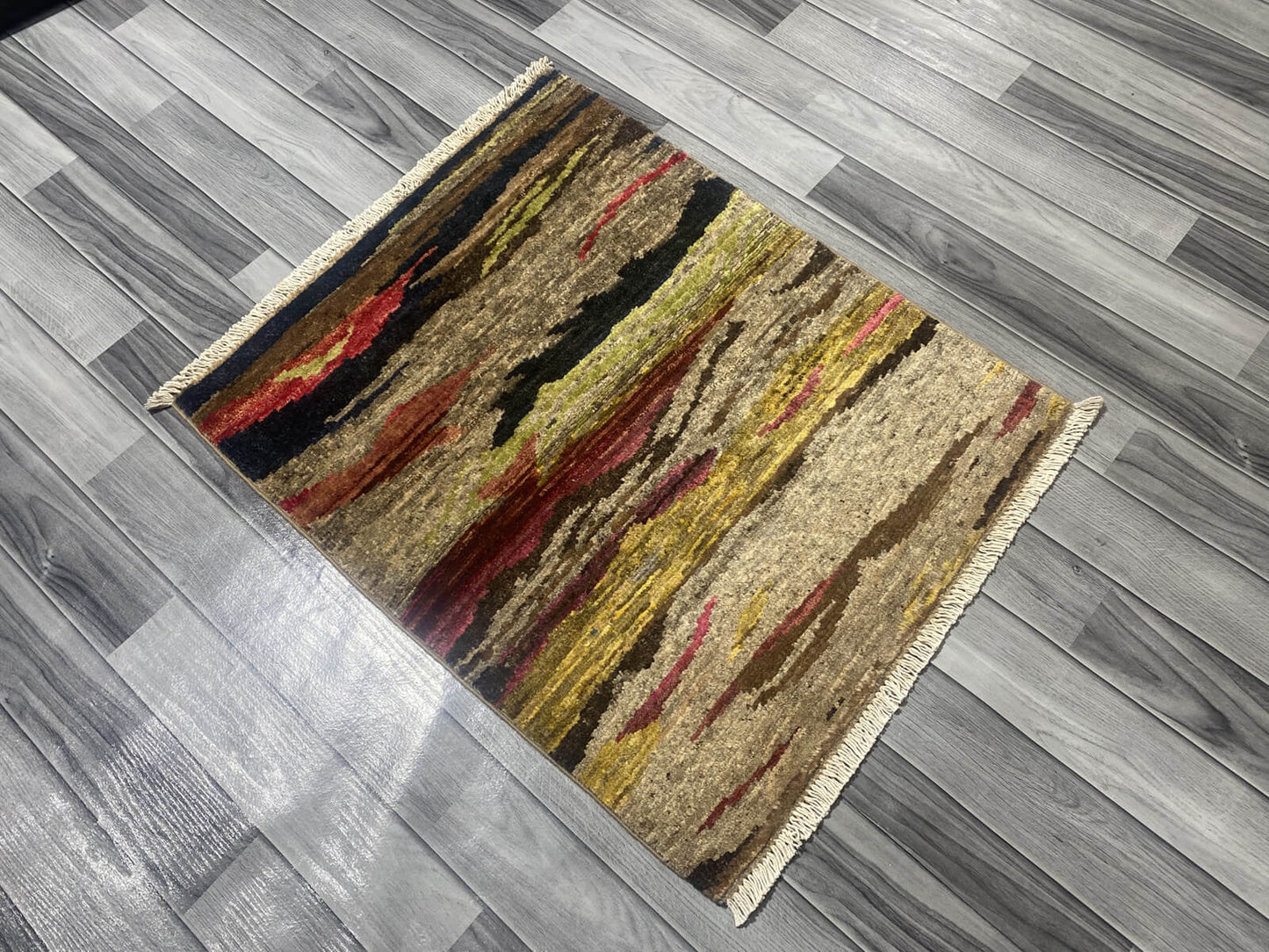 Handmade Chobi Rug ( 83 CM x 67 CM ) SK#1054