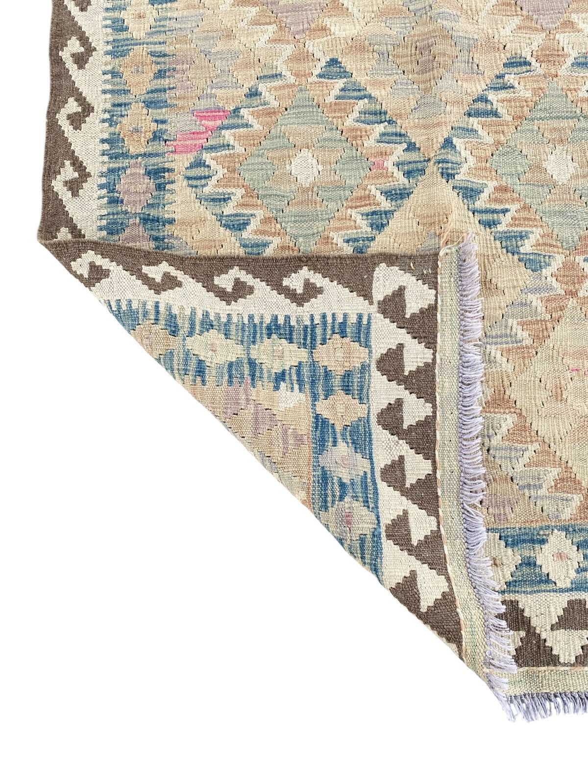 Handmade Afghan Chobi Kilim Rug 157 CM x  103 CM SK#1295