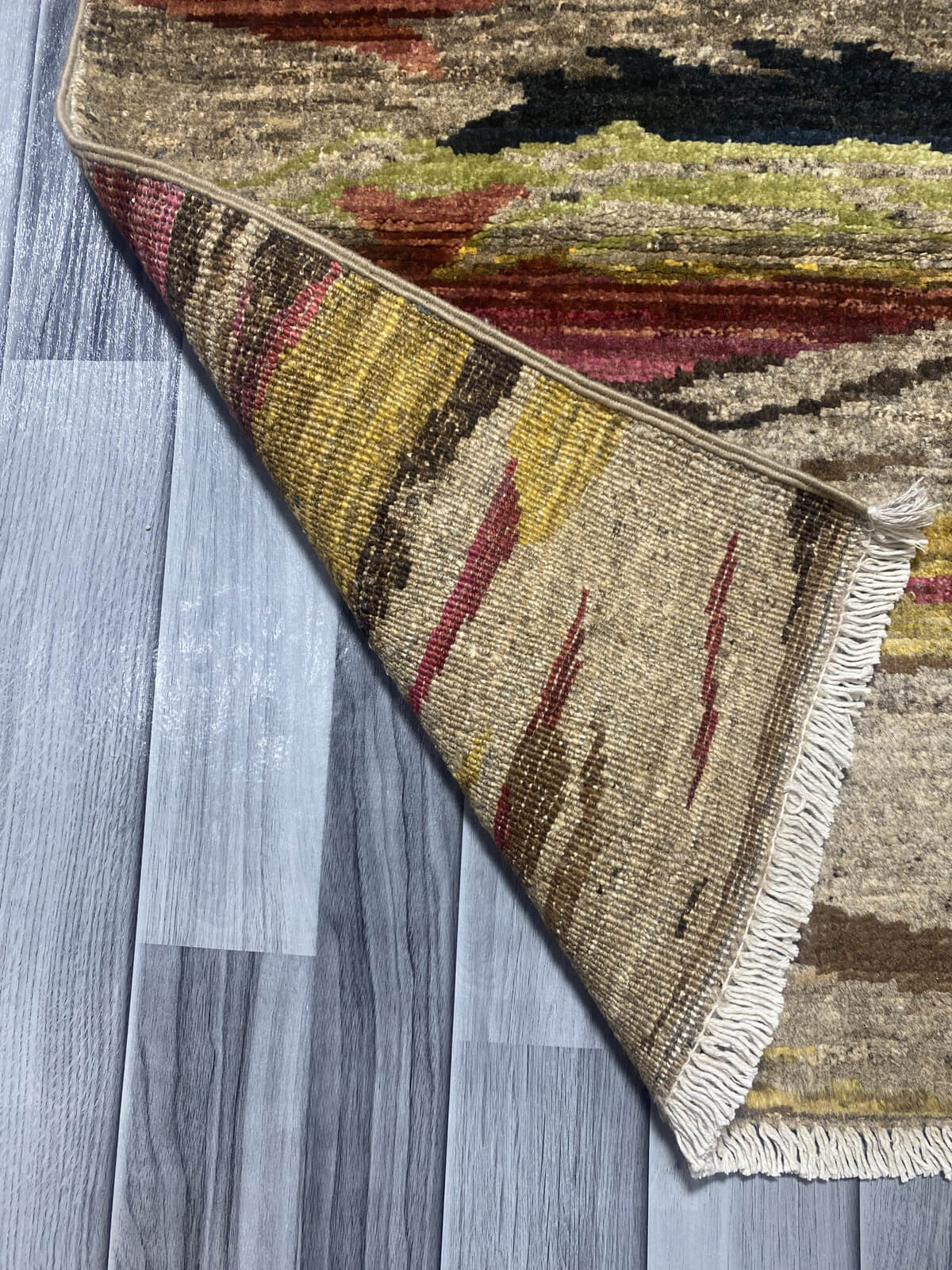Handmade Chobi Rug ( 83 CM x 67 CM ) SK#1054