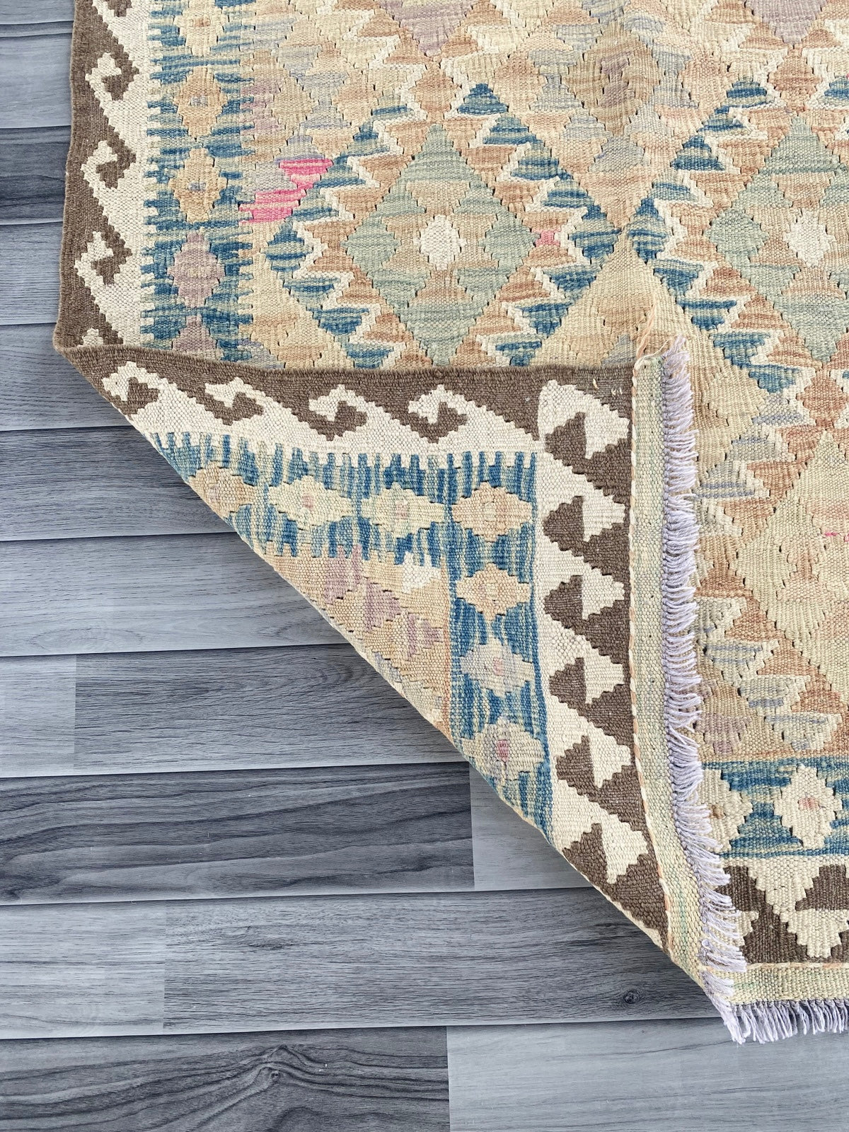 Handmade Afghan Chobi Kilim Rug 157 CM x  103 CM ( SS # 118)