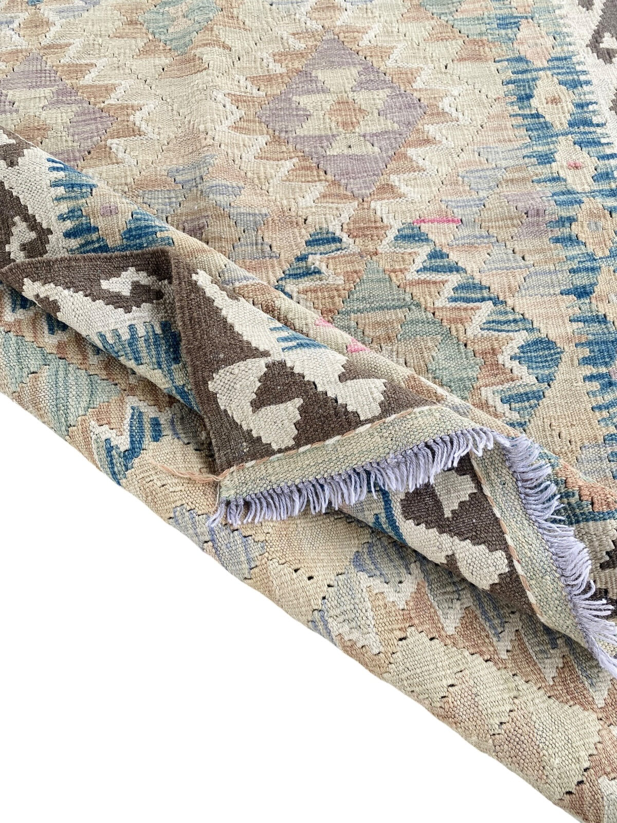 Handmade Afghan Chobi Kilim Rug 157 CM x  103 CM SK#1295